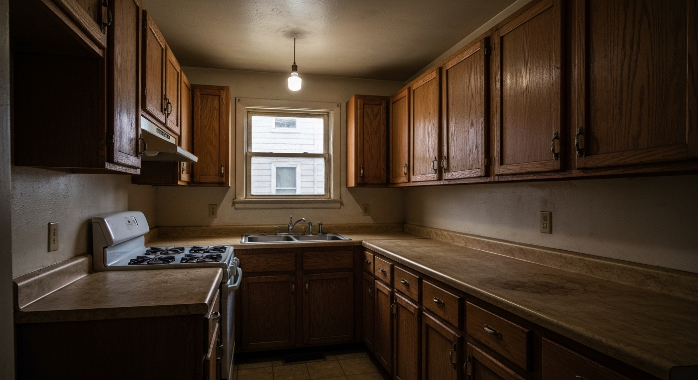 Before Modern Kitchen Renovation