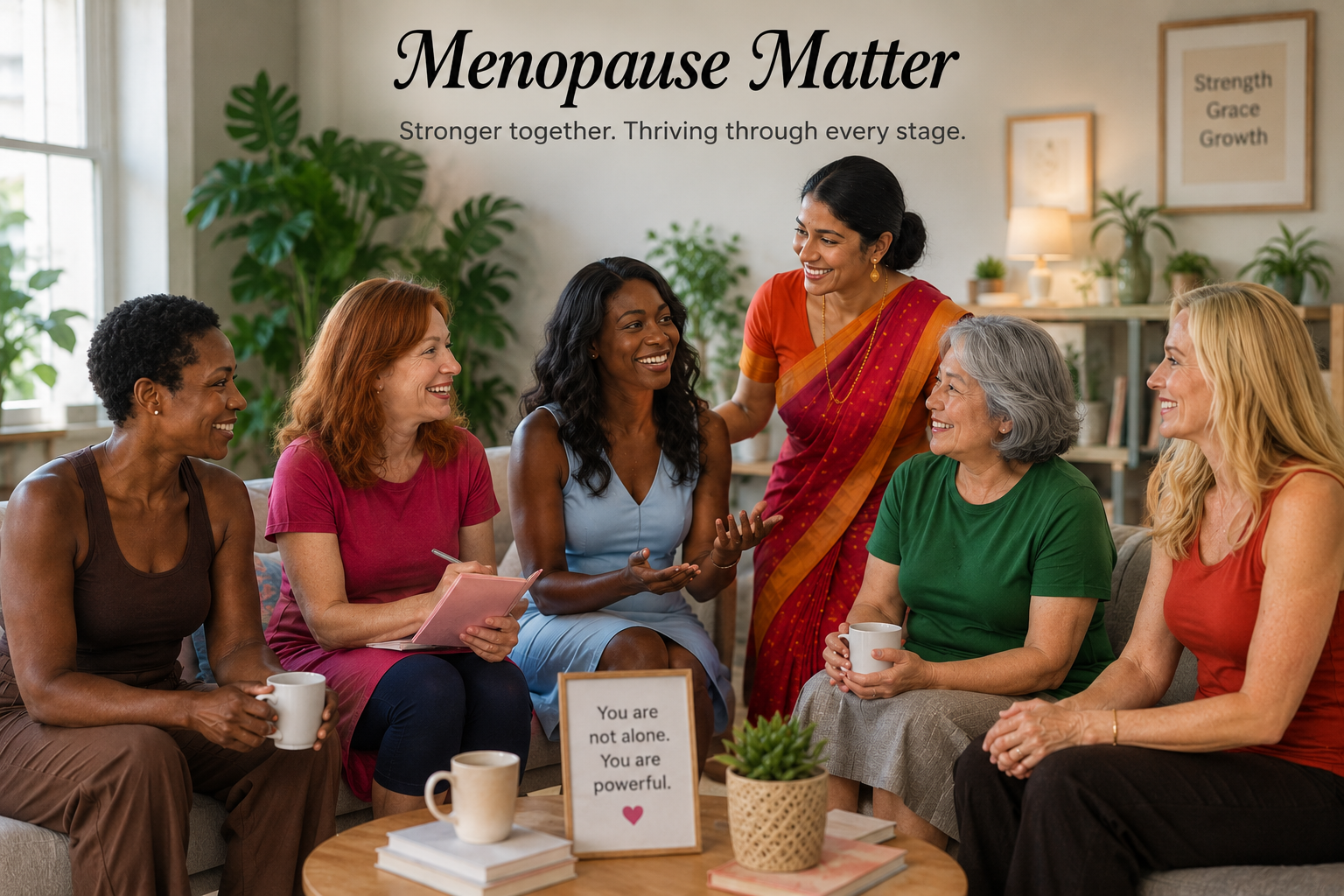 Menopause Matter Podcast - Diverse Women