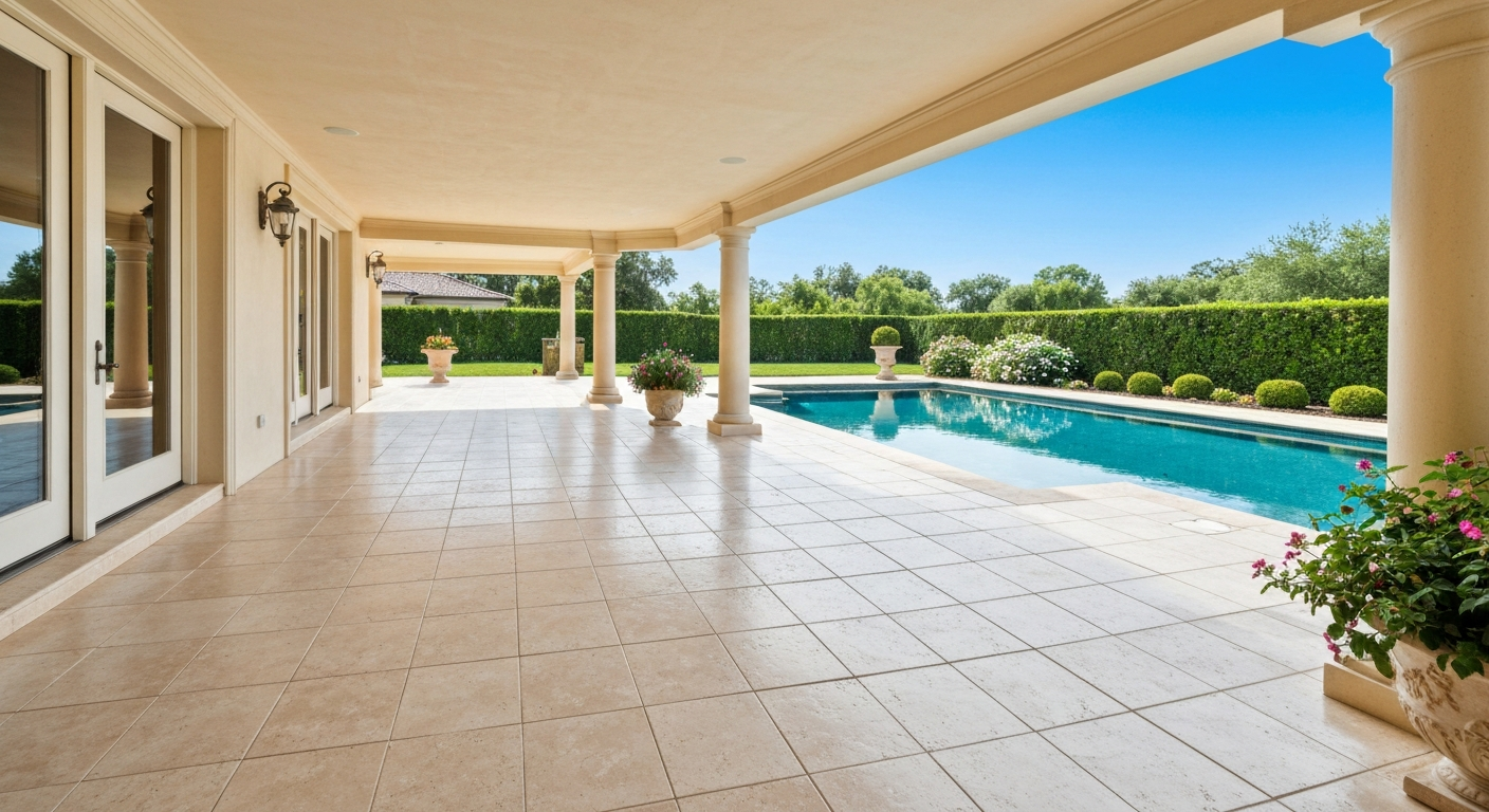 Outdoor Tile and Hard Surface Cleaning