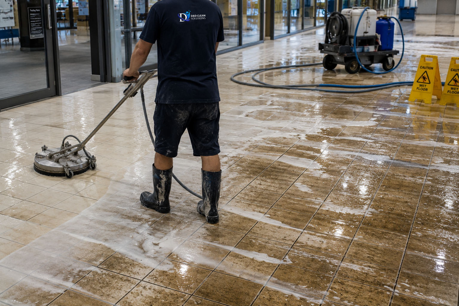 Commercial Tile Cleaning