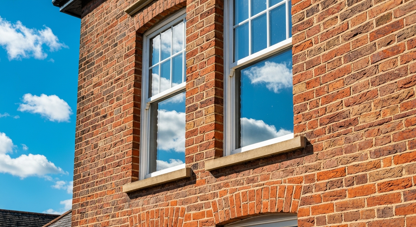 Traditional residential home in Chipperfield ready for professional window cleaning
