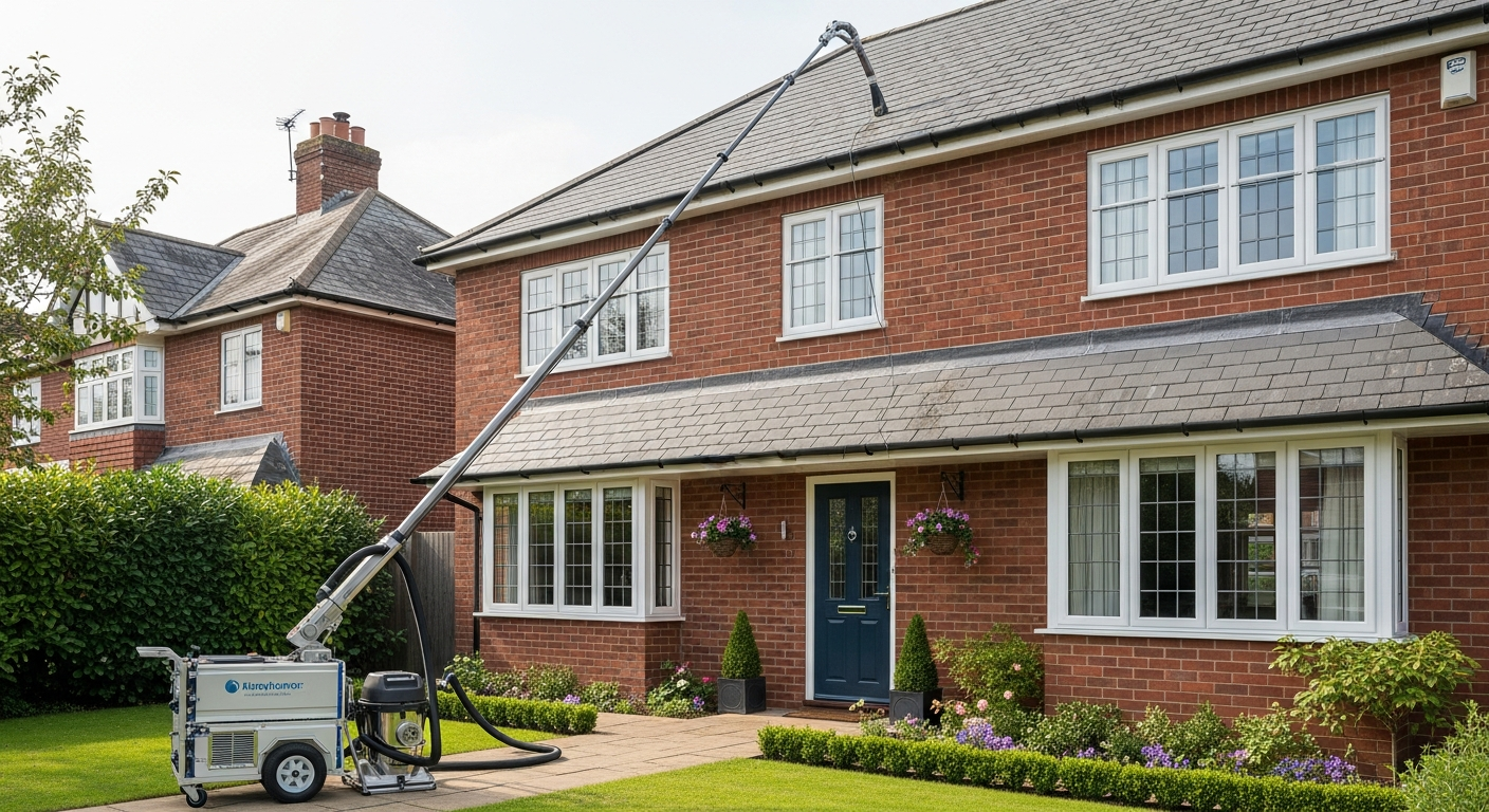 Professional gutter cleaning