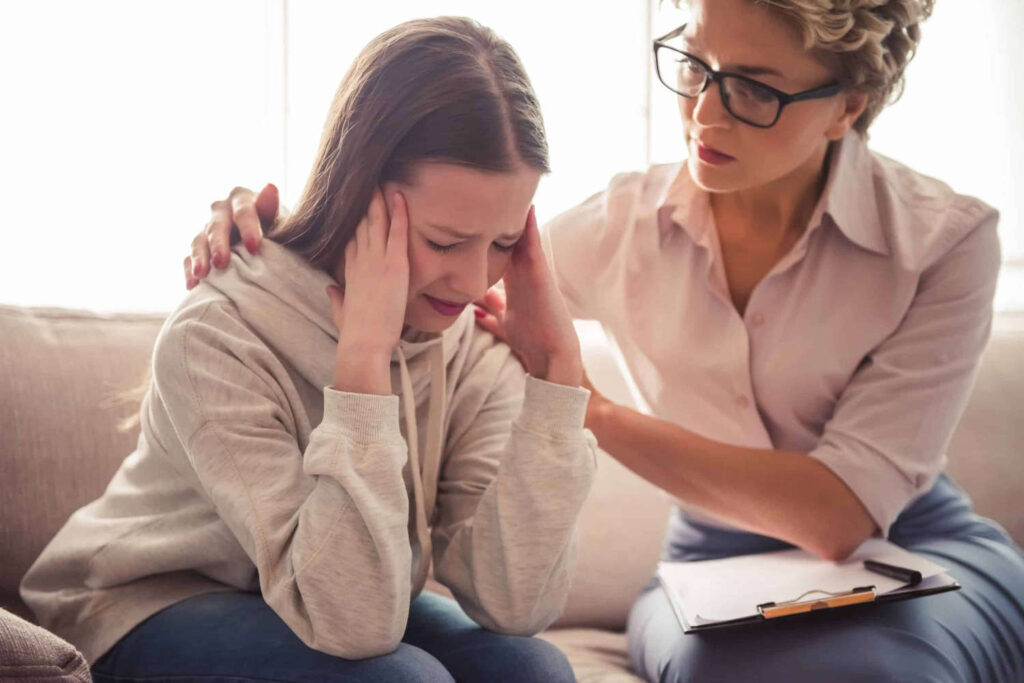 Teenager counselling and supportive medical care