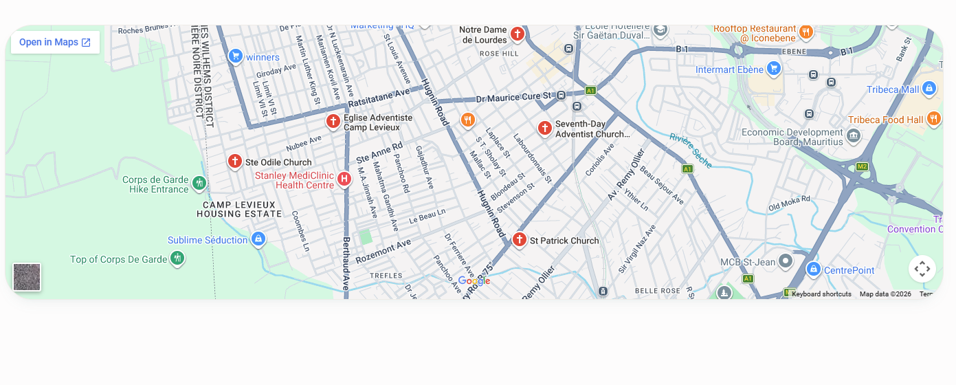 Clinic Location Map