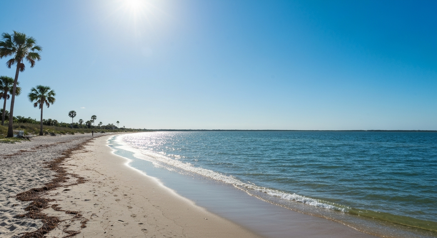 Beach landscape