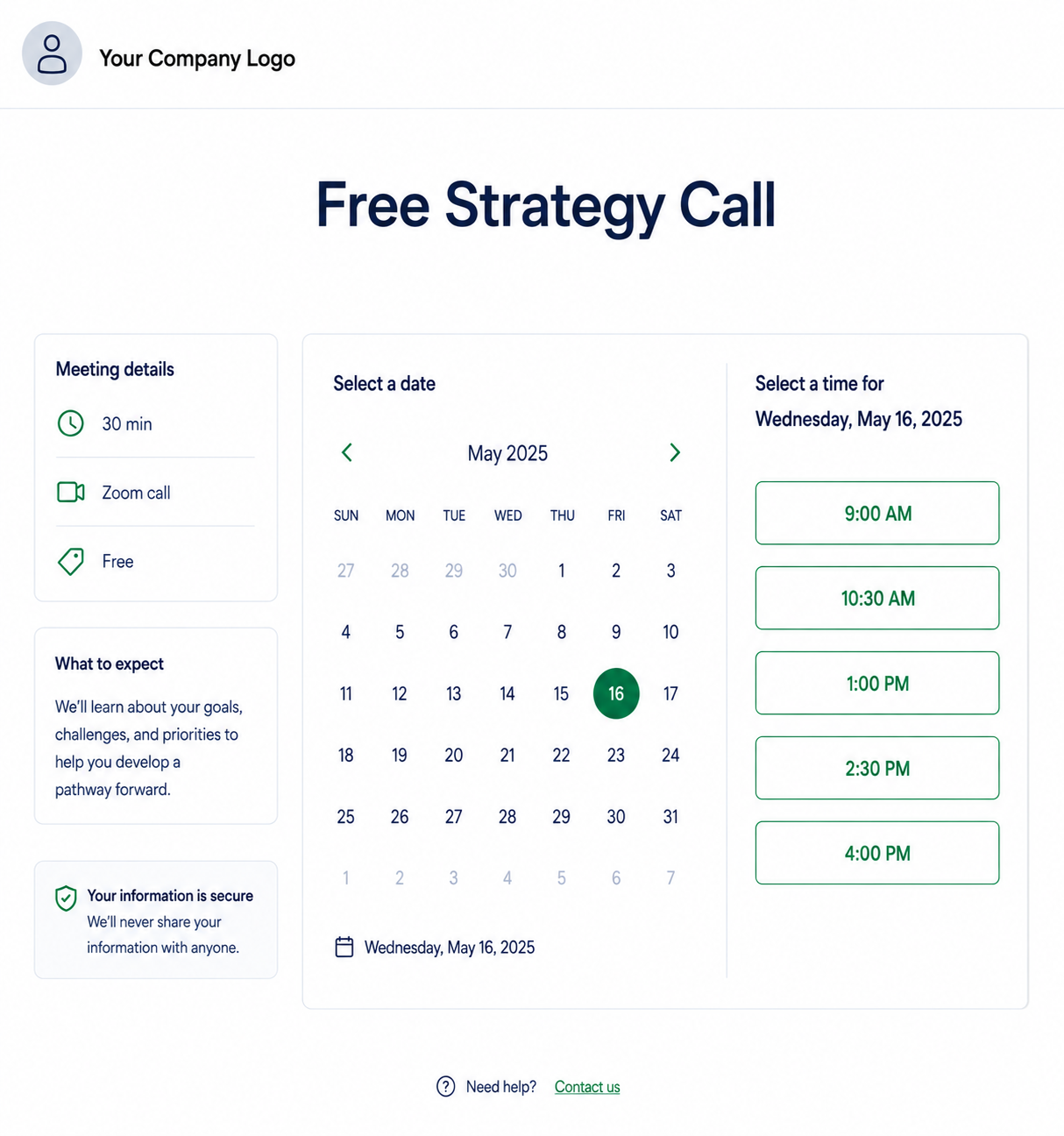 4. Free Call screenshot