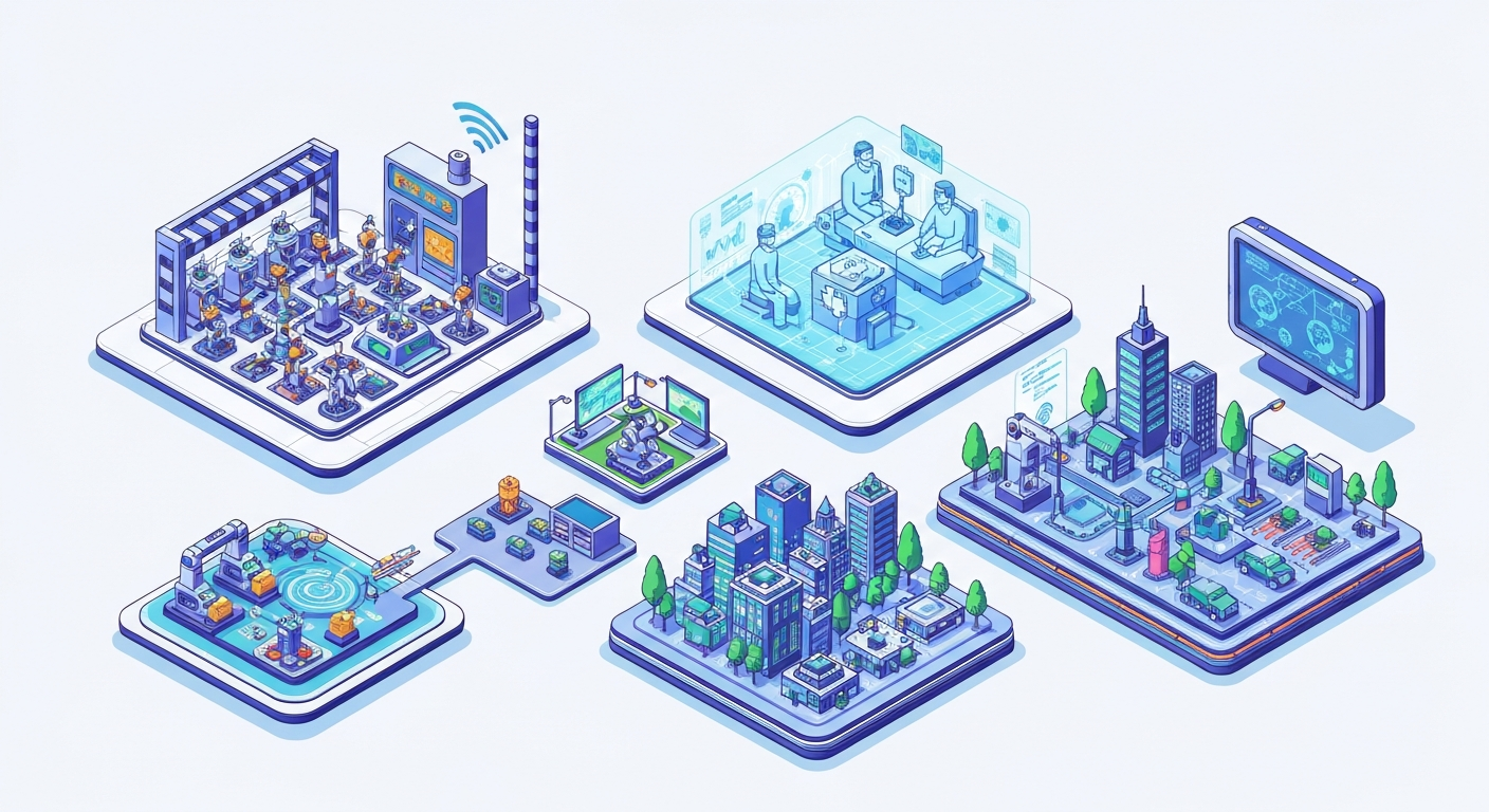 Ứng dụng thực tiễn của Digital Twin trong nhiều lĩnh vực