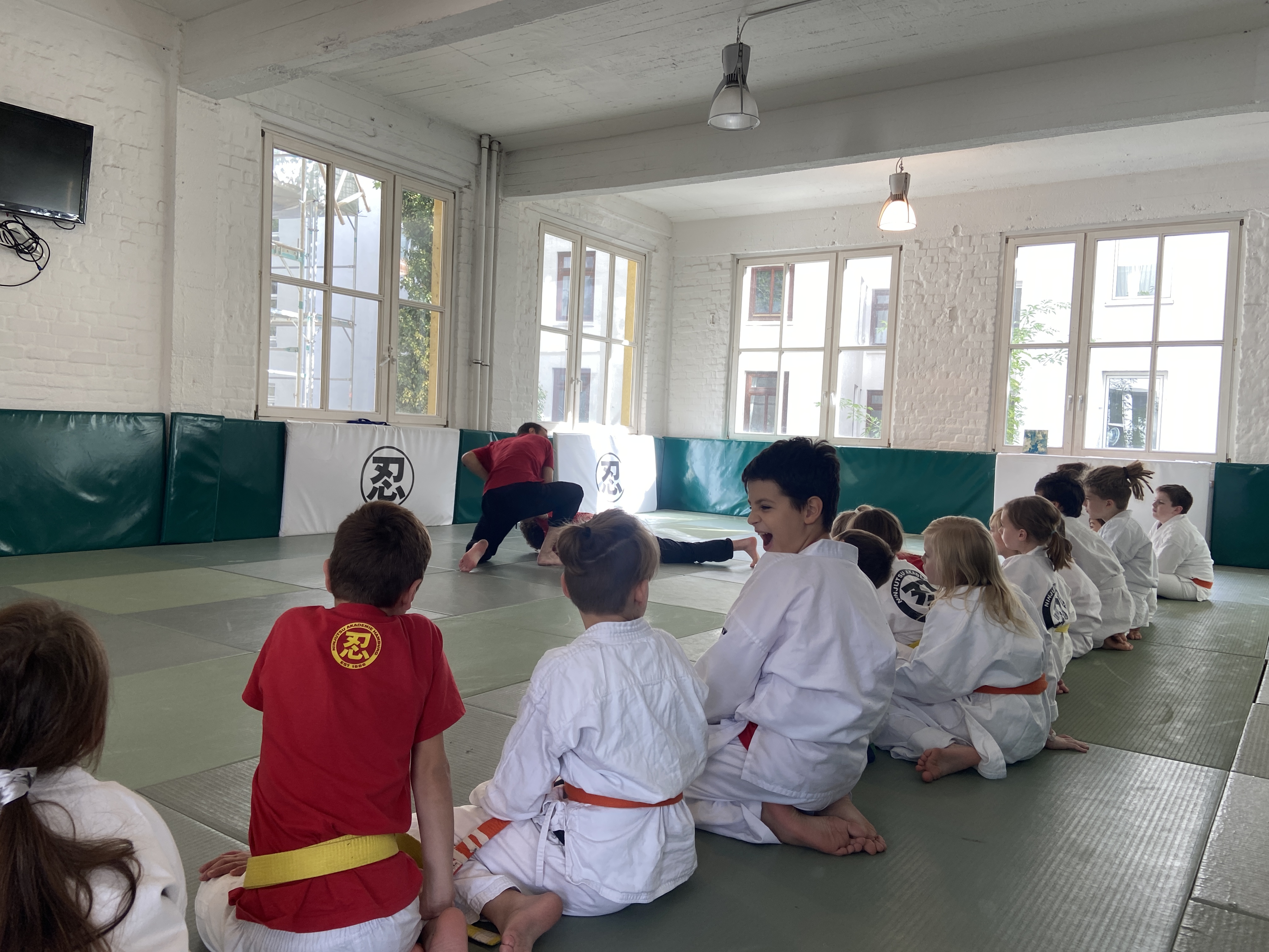 Kinder Ninjutsu Gruppentraining Hamburg