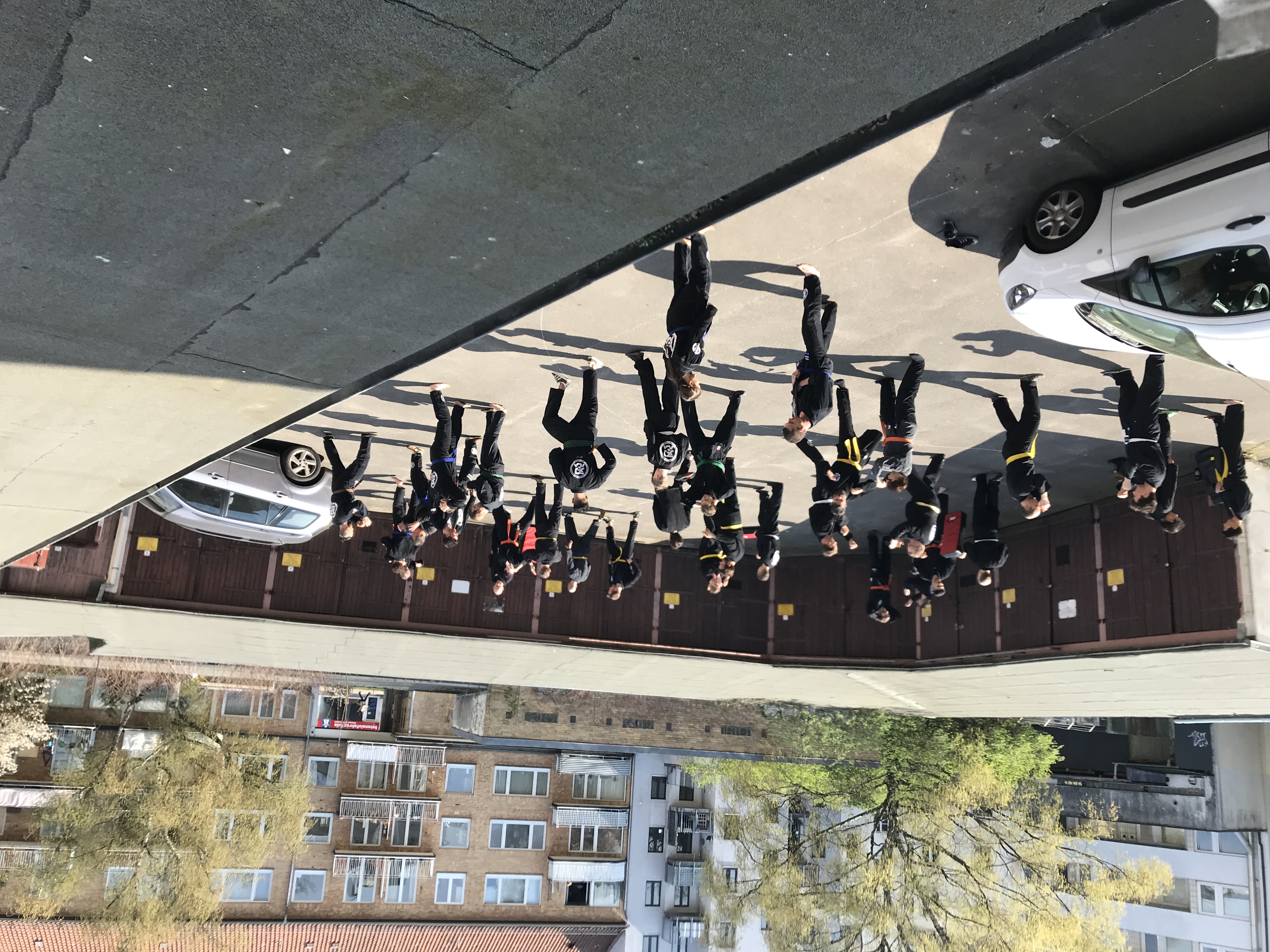 Ninjutsu Outdoor Training Hamburg Gruppe