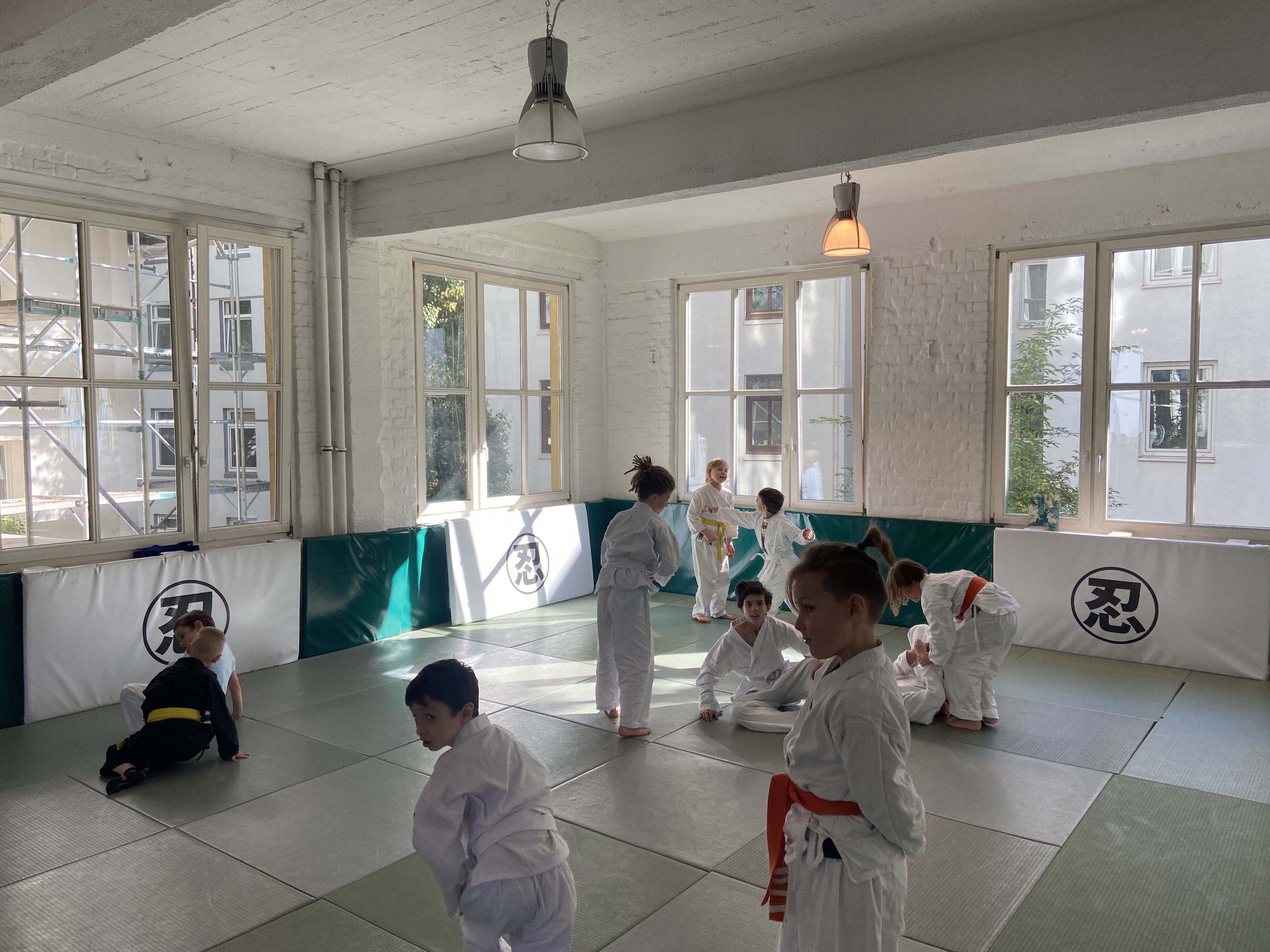 Kindertraining im Dojo Hamburg