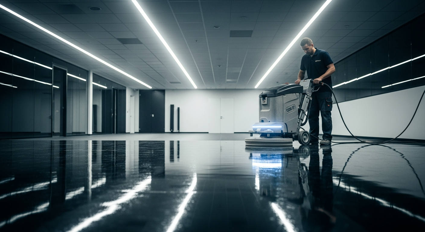 Professional commercial floor restoration Brisbane