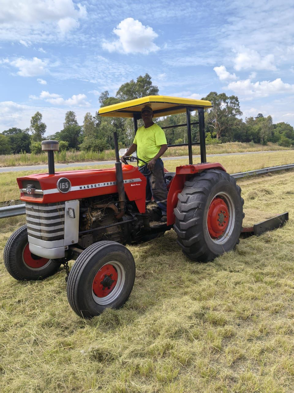 Massey Ferguson 165 Tractor & Slasher/Mower Combo