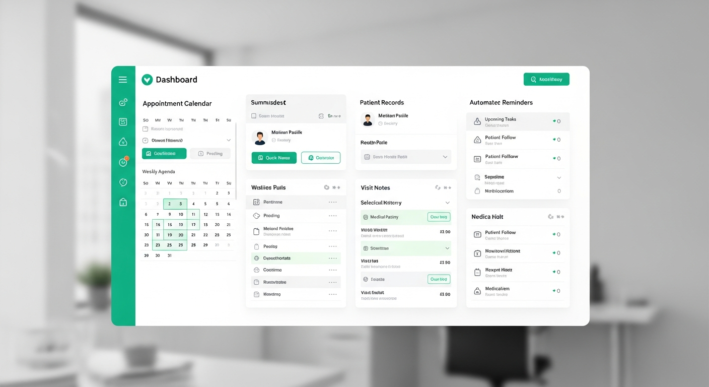 Clinic Management Mockup