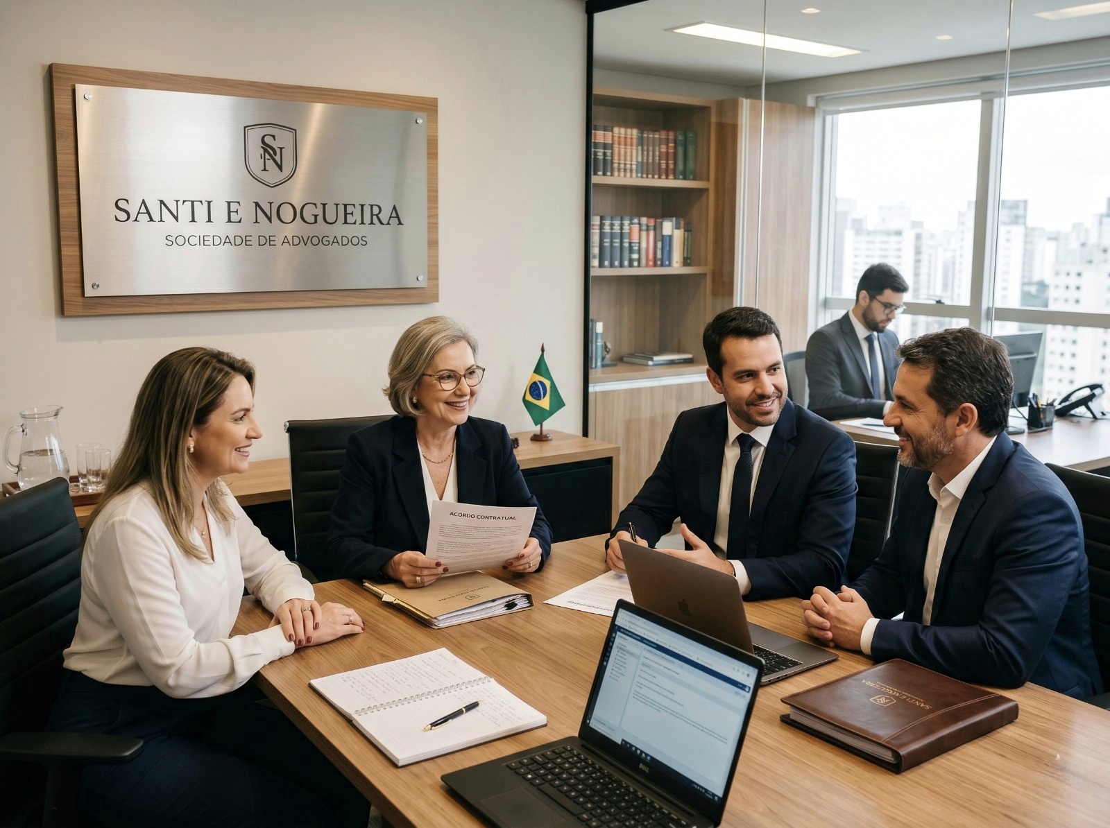 Reunião no escritório