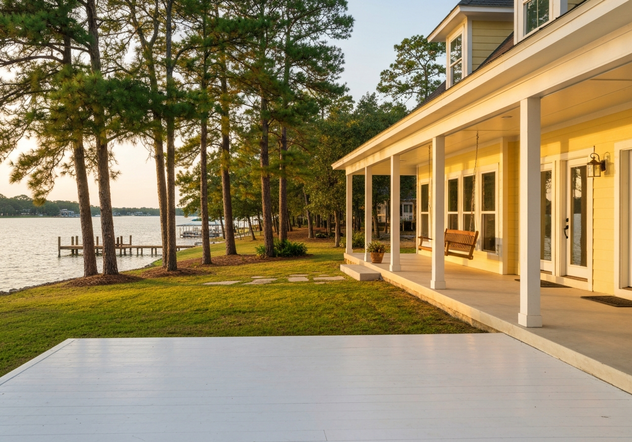 Beautiful East Texas home representing properties Richie Arnold sells in Marshall and surrounding areas