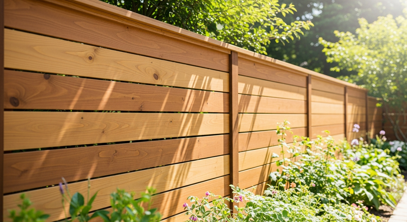 Professional fencing installation