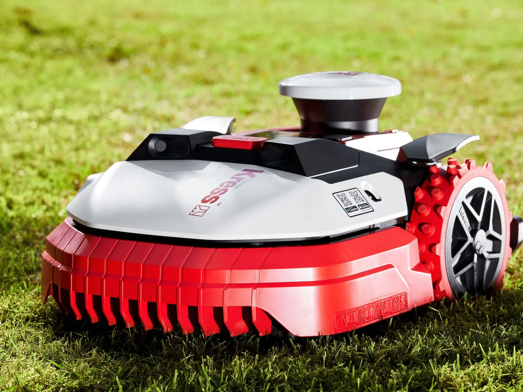 Robotic mower with advanced sensors