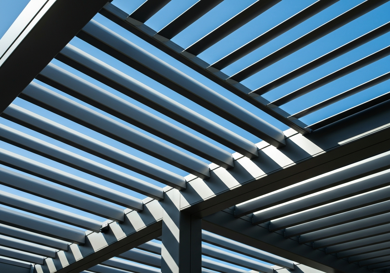 Bioklimatikus pergola működése