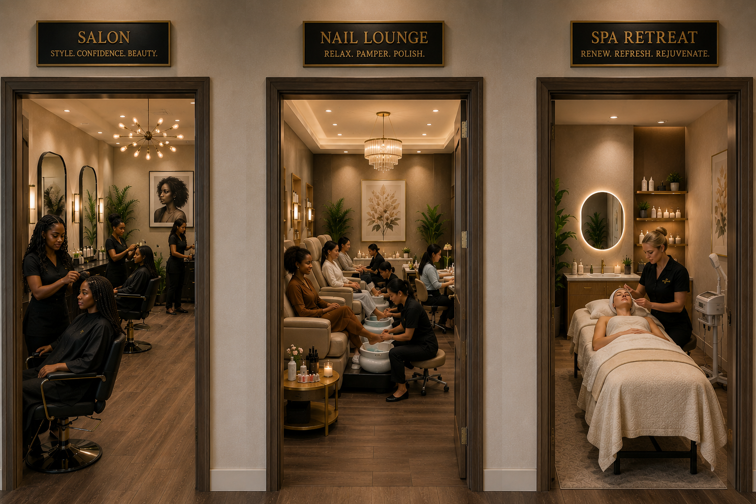 Spa & Salons AI receptionist