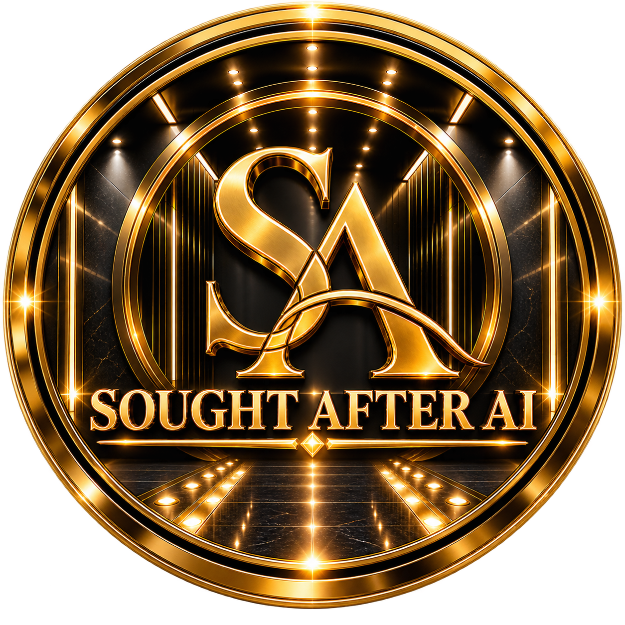 Sought After AI Logo