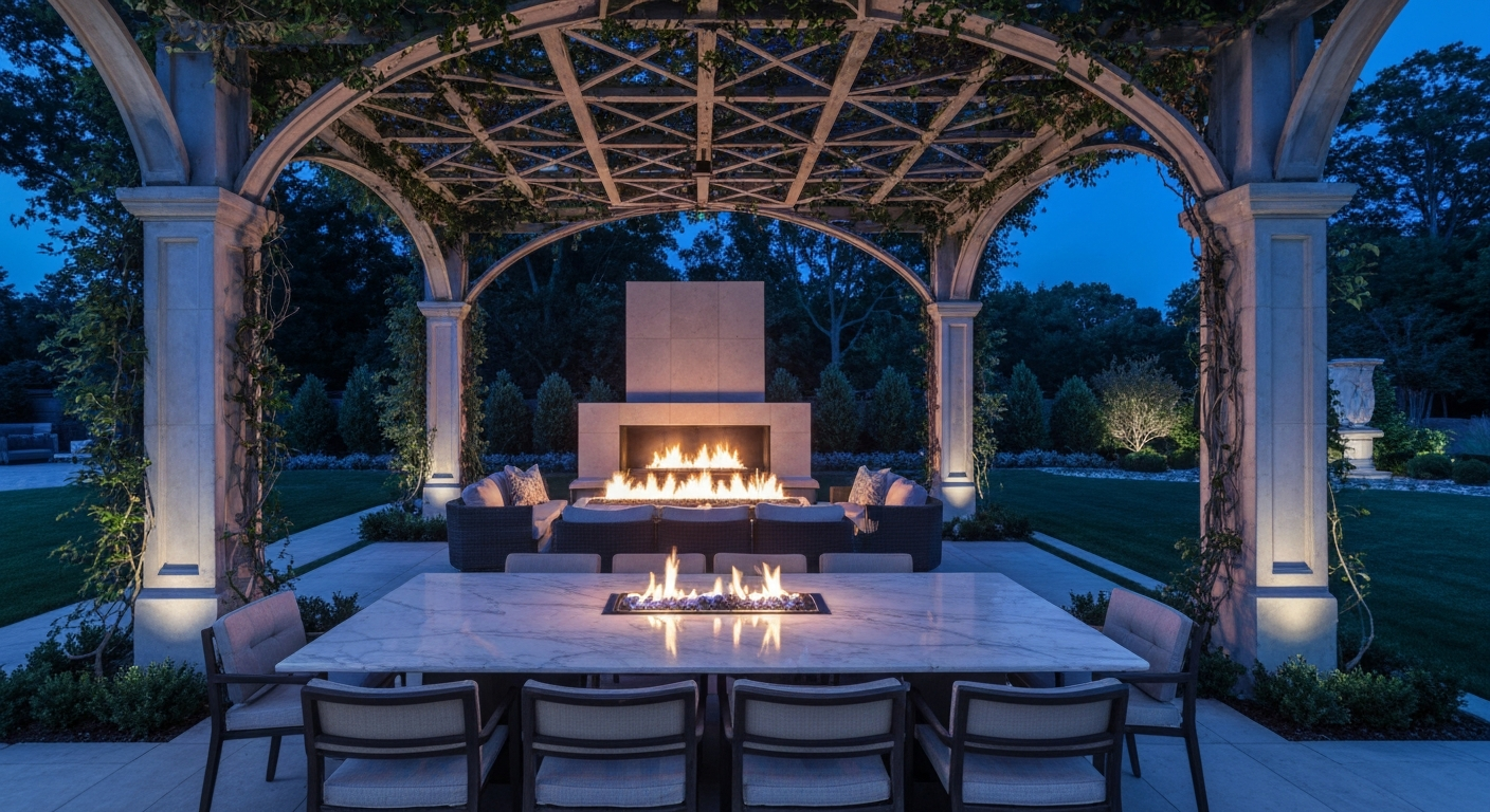 How to Design a Luxury Outdoor Entertaining Space