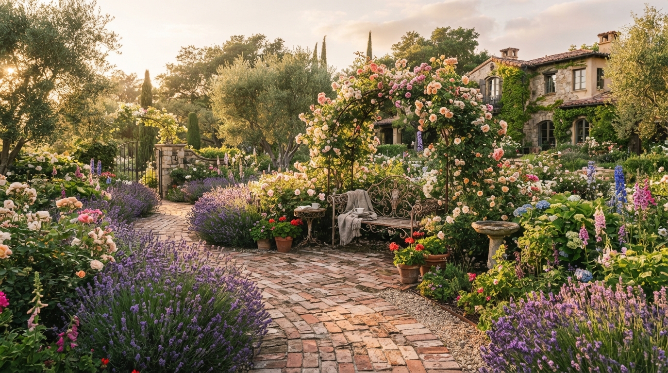 Inspired by Old Town Camarillo: Vintage-Style Garden Designs