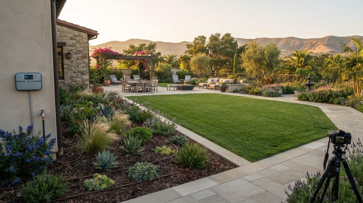 How to Integrate Smart Irrigation Into Your Estate Master Plan