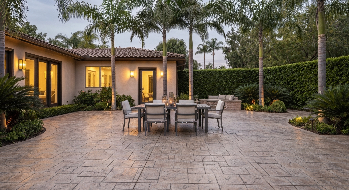 Planning Your Dream Patio: A Step-by-Step Cost Calculation for Stamped Concrete