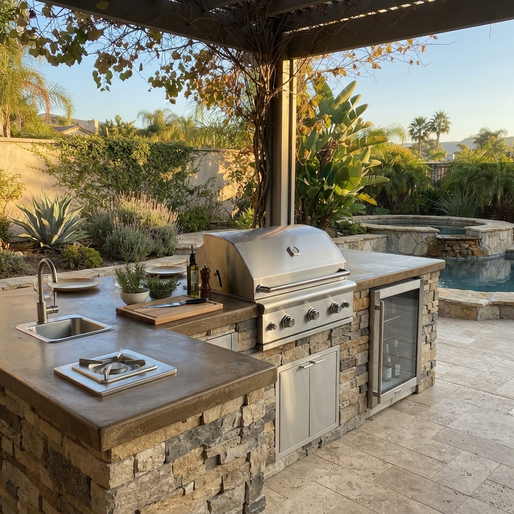 Custom Outdoor Kitchen