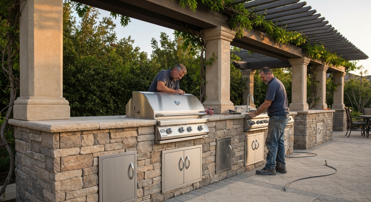 How Long Does an Outdoor Kitchen Take to Build in Ventura County?