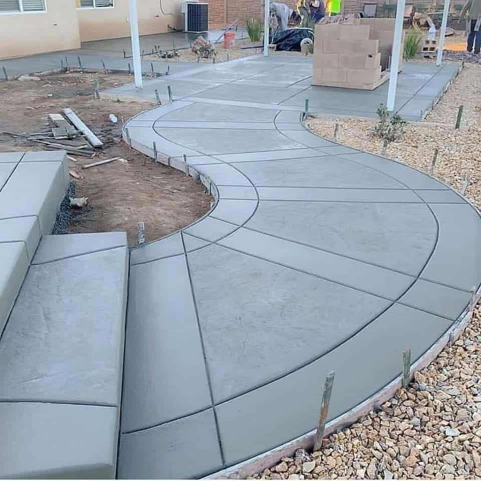 Low-water Mediterranean drought-tolerant landscape installation with drip irrigation in Bell Canyon