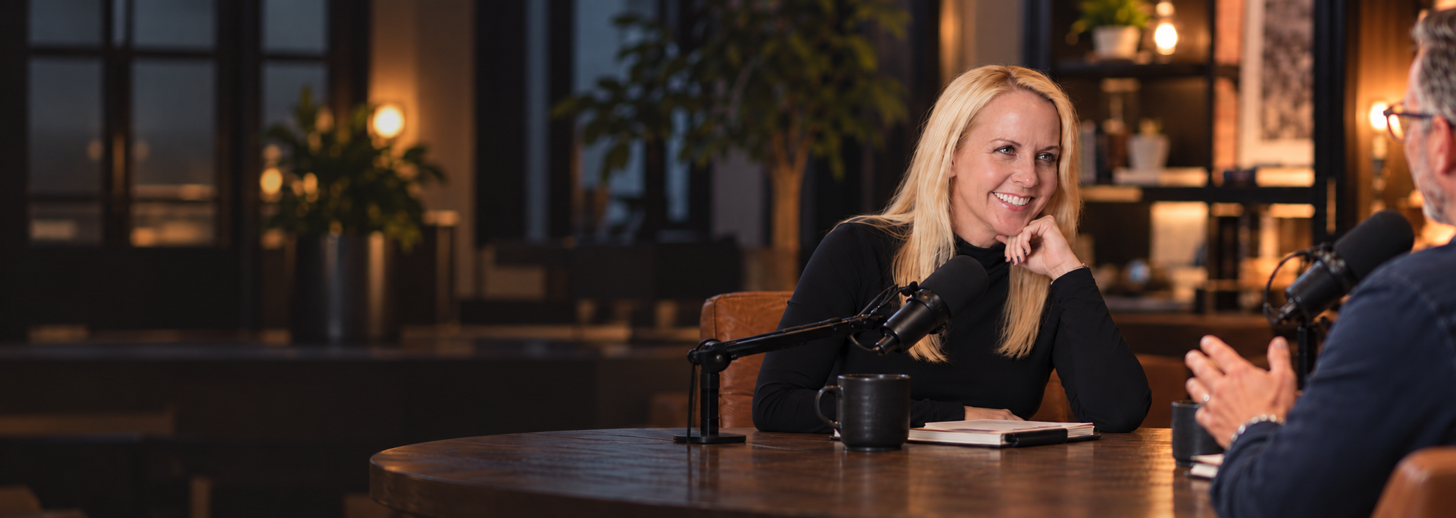 Amanda Dake in studio conversation