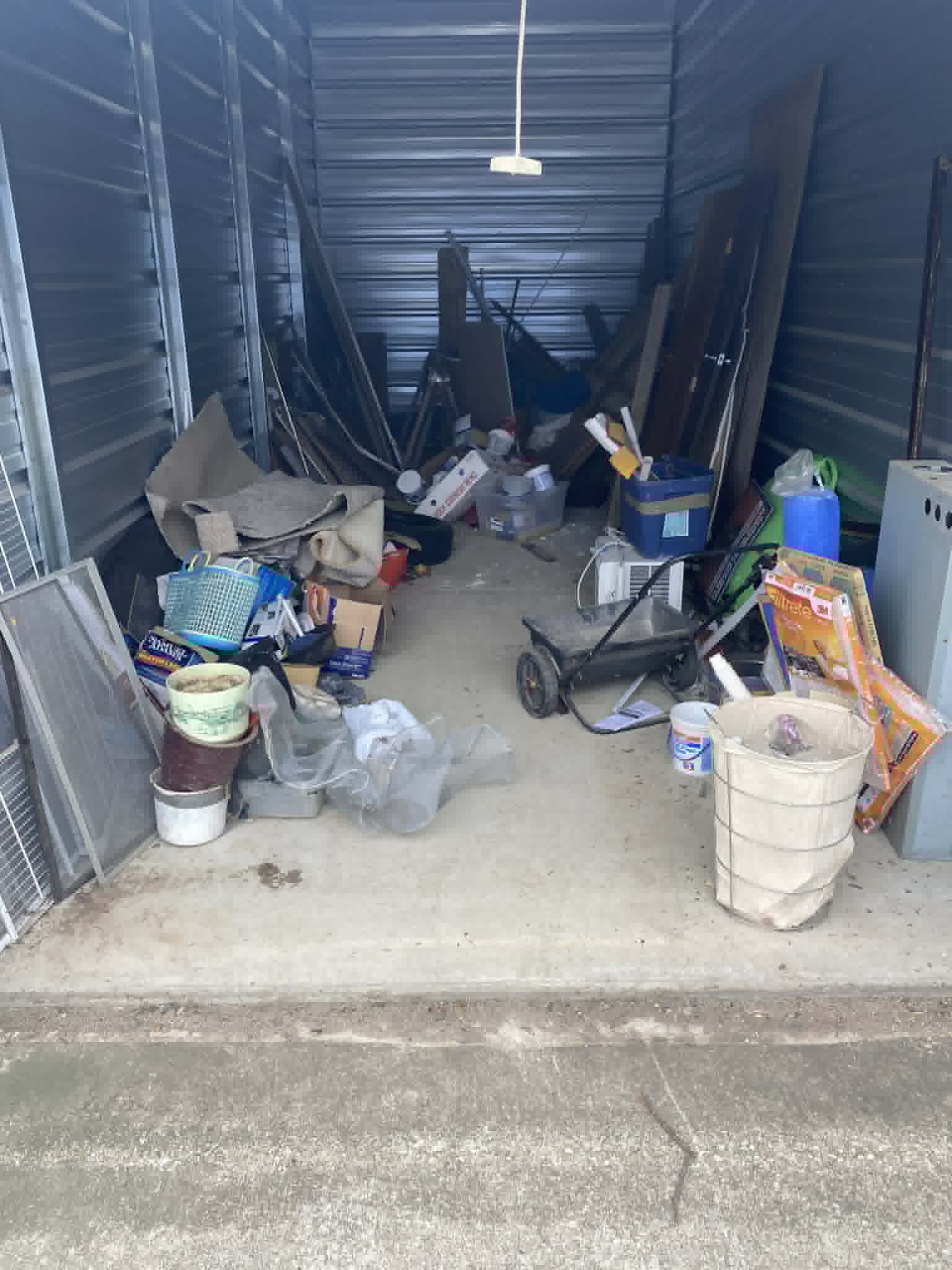 Storage Unit Before