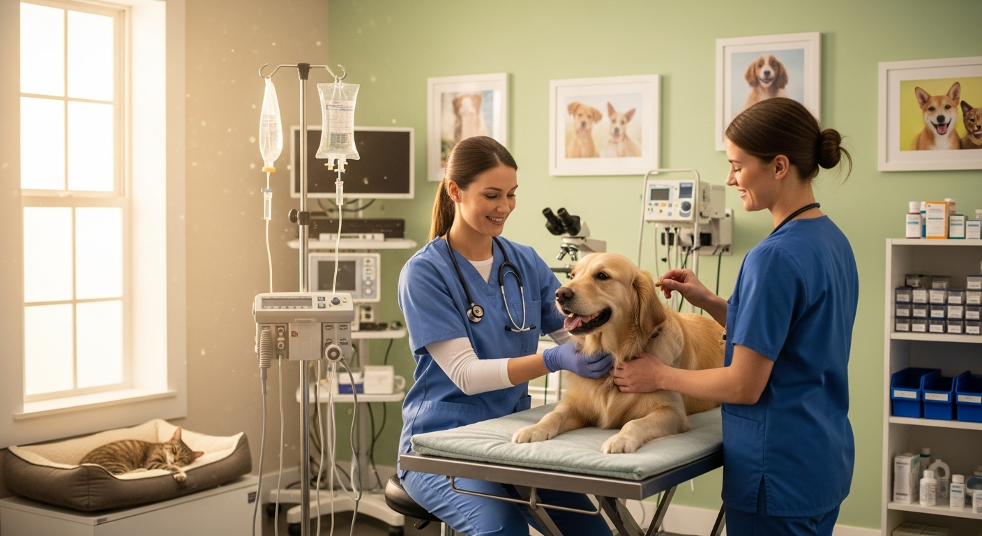 Veterinary care setting