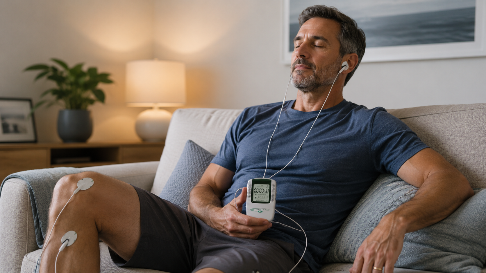 Pain relief with Alpha-Stim M
