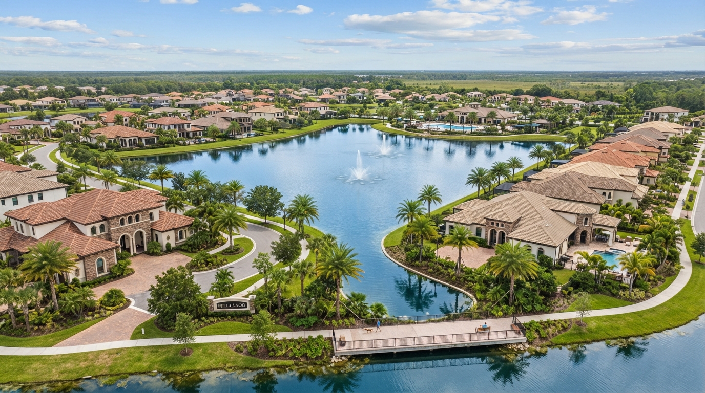 Bella Lago new home community in Parrish, FL