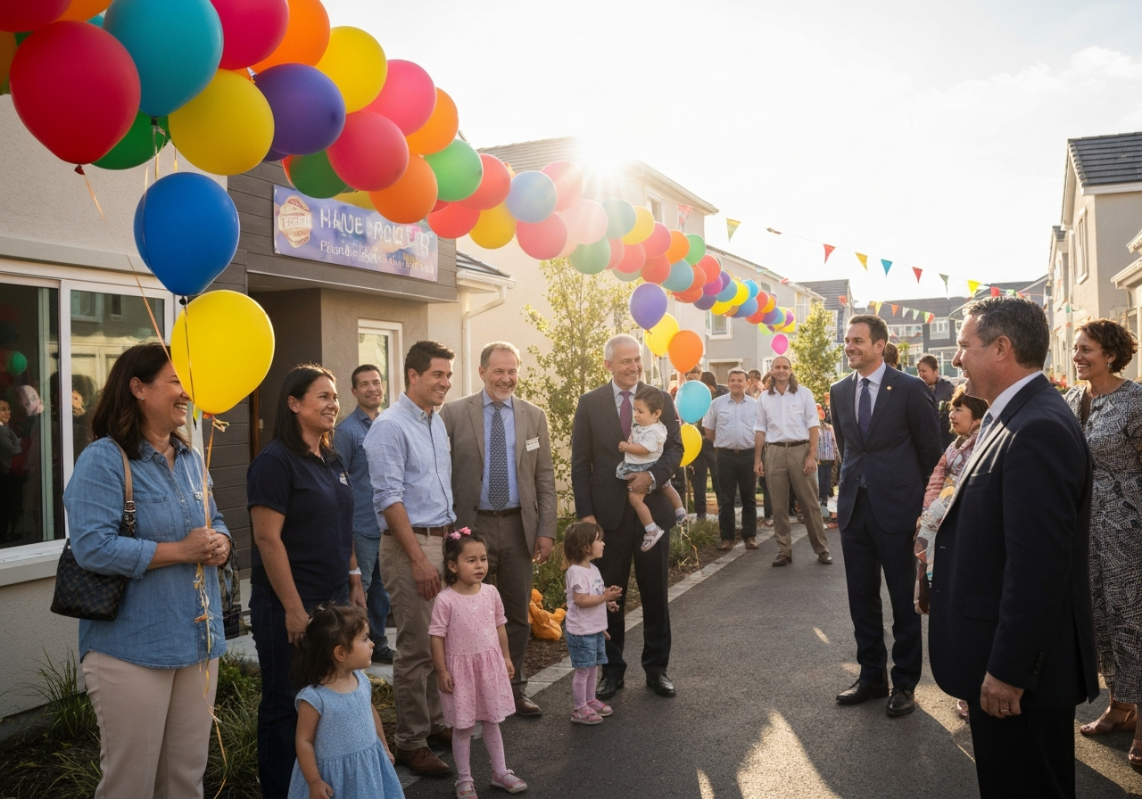 New Home Grand Opening event in North River
