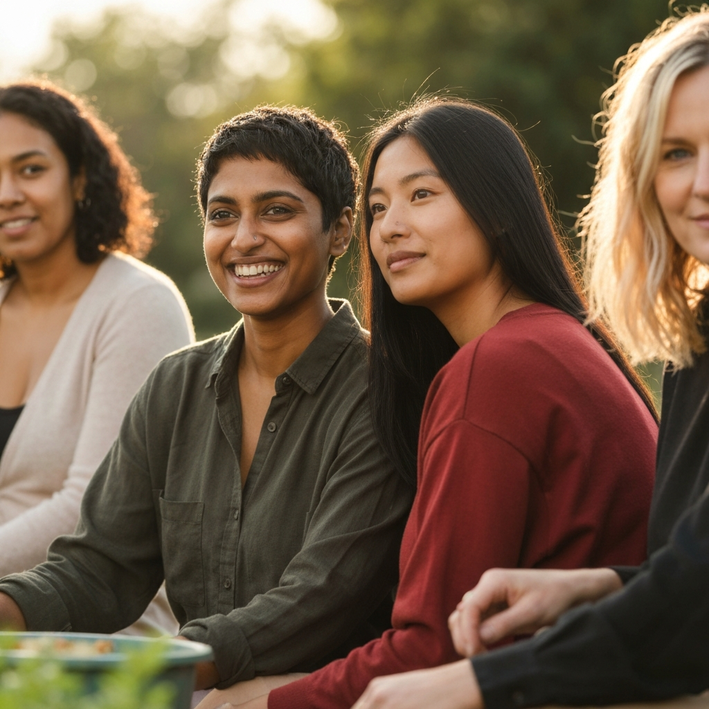 Multicultural women in community