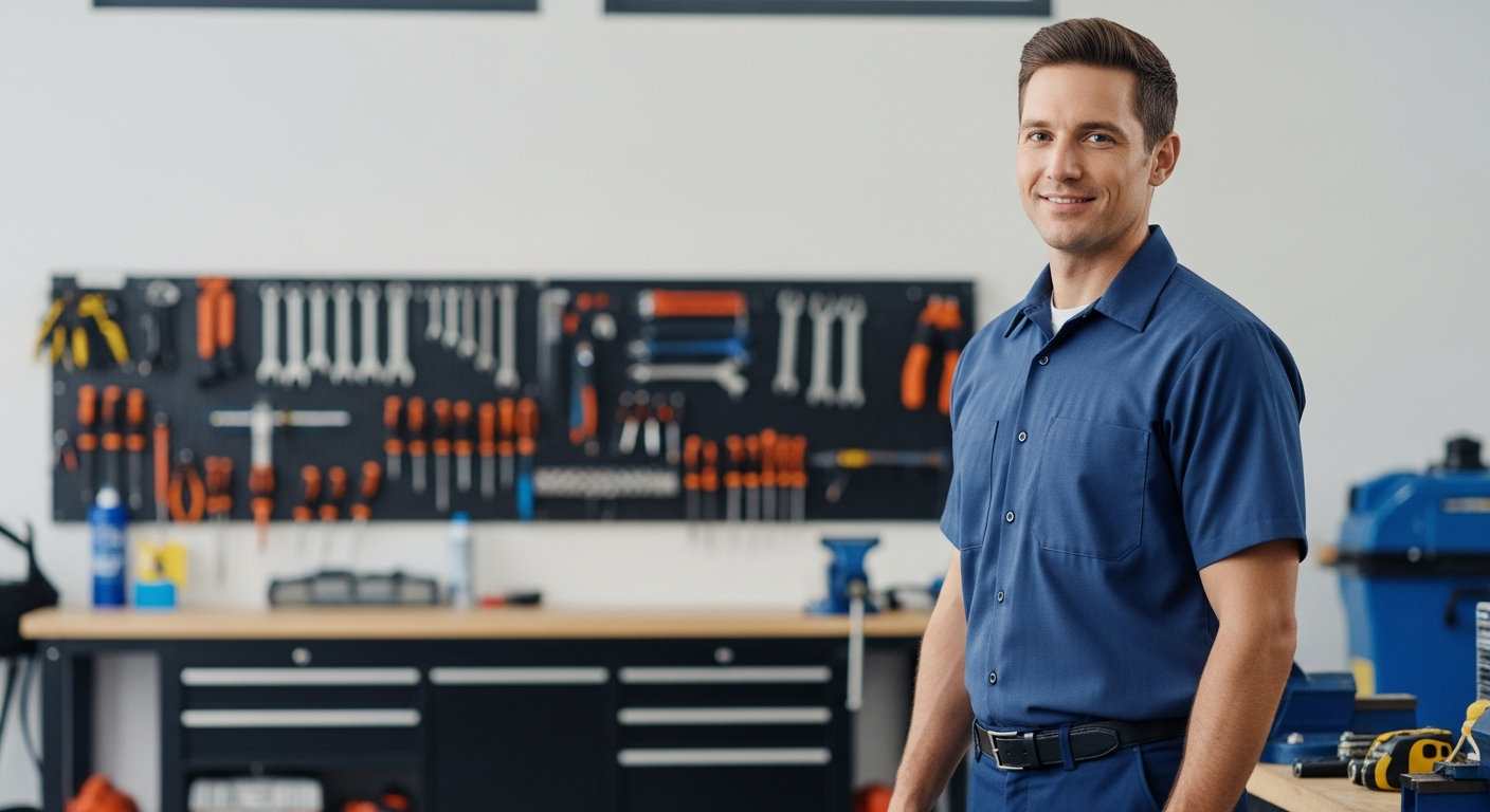 HVAC technician working outdoors in Dallas-Fort Worth