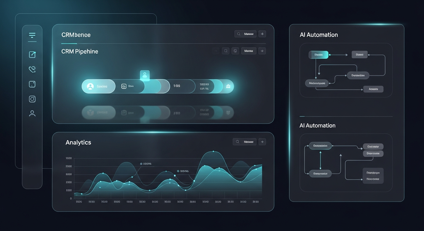 Dashboard de CRM e Automação