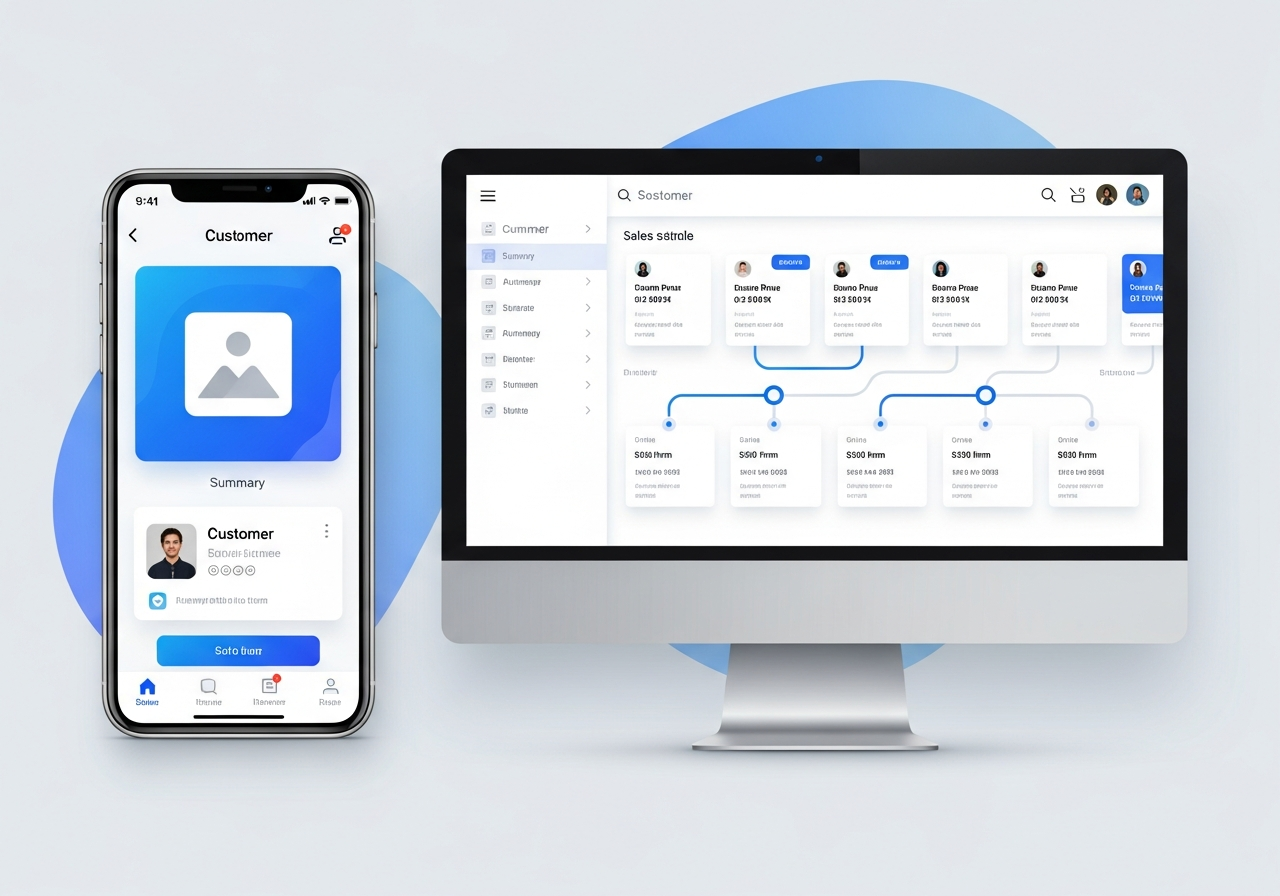 CRM felület