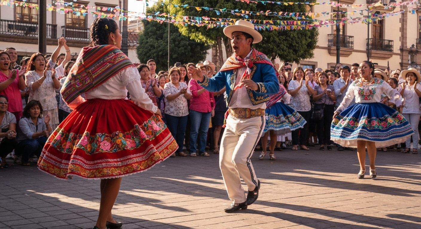 Show de Danzas Típicas Peruanas: Cultura y Gastronomía en VPX