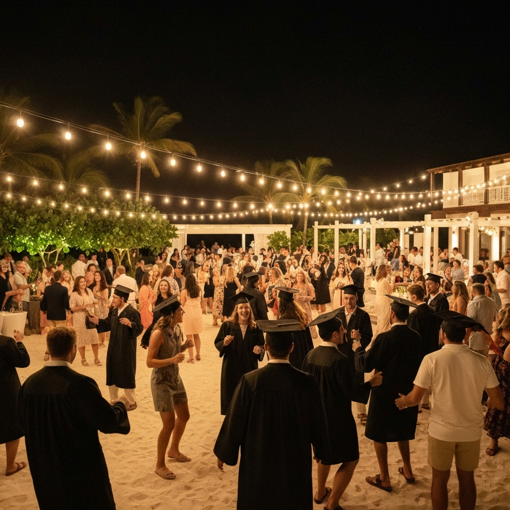 Cena de Gala y Fiesta de Promoción en la Playa