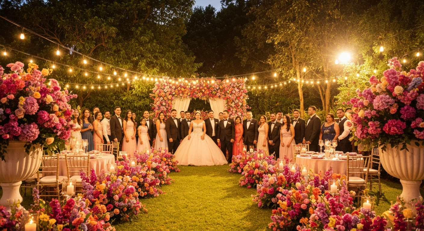 Quinceañeras: Celebraciones Mágicas al Aire Libre y Frente al Mar