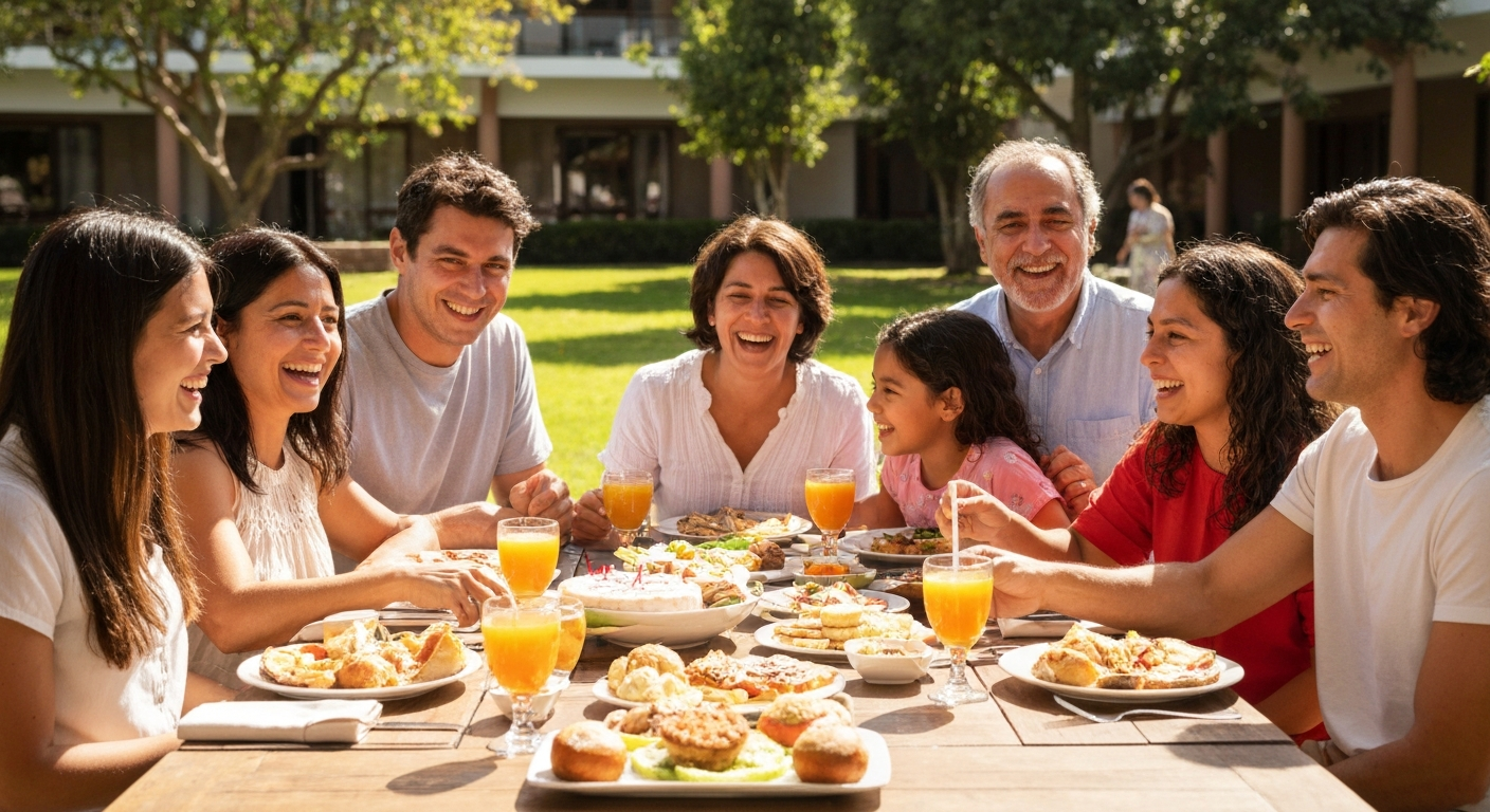 Almuerzo familiar en Cieneguilla: Celebraciones y momentos inolvidables