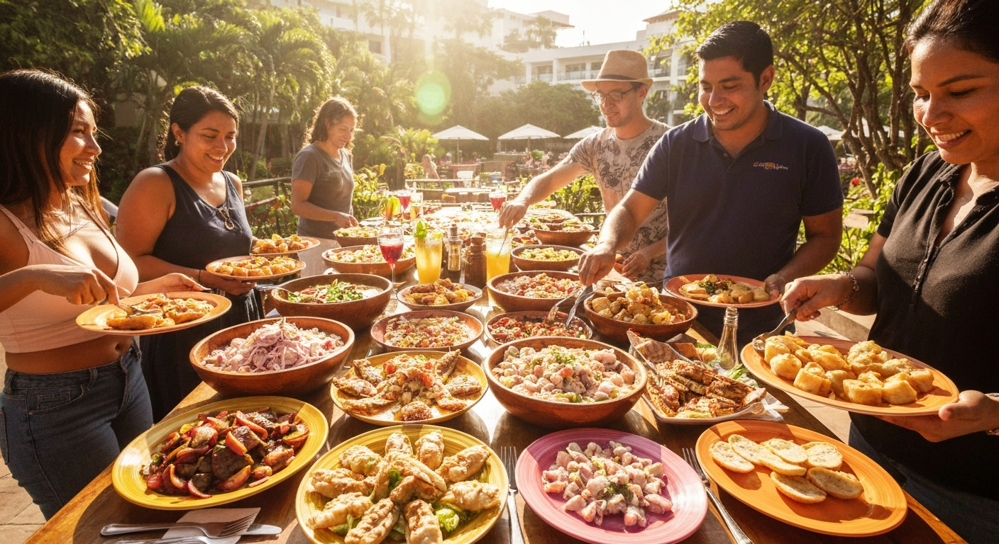 Restaurante cerca de mí en Cieneguilla: Dónde comer el mejor buffet criollo
