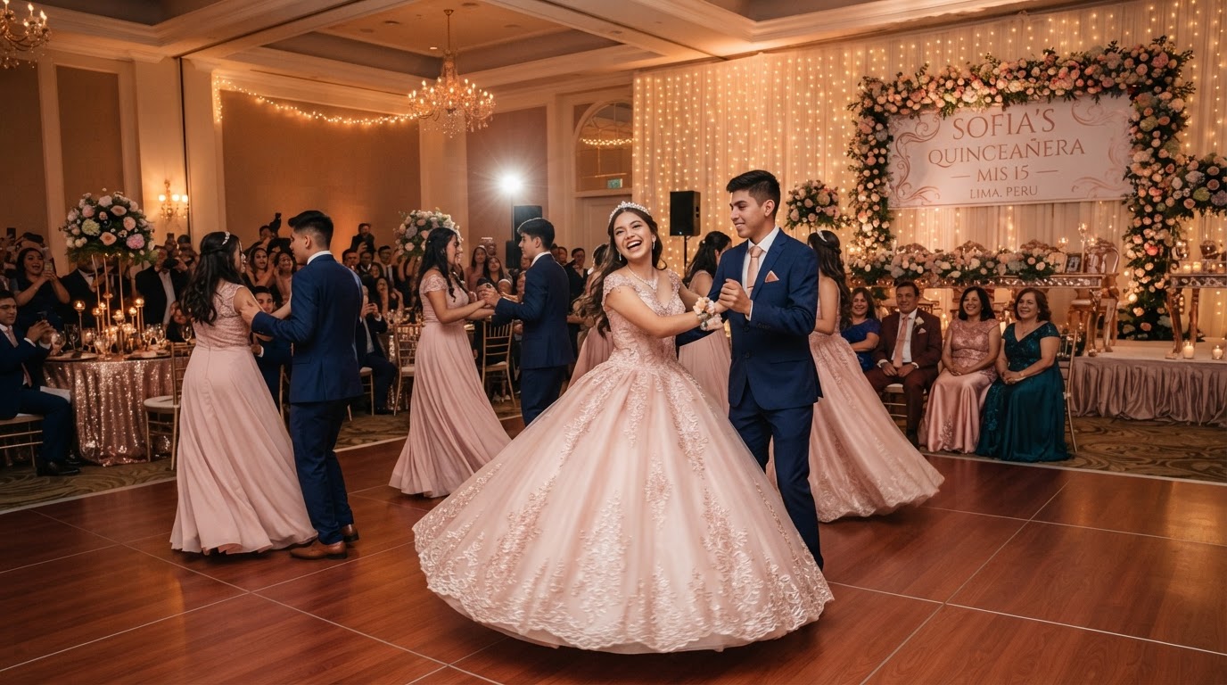 Fiesta de quinceañera en VPX Hoteles