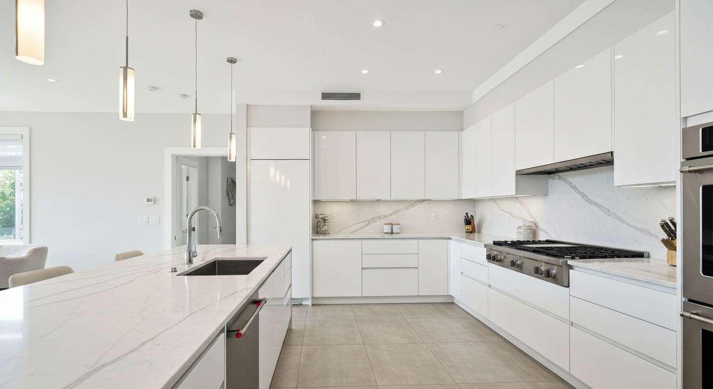 Pristine kitchen