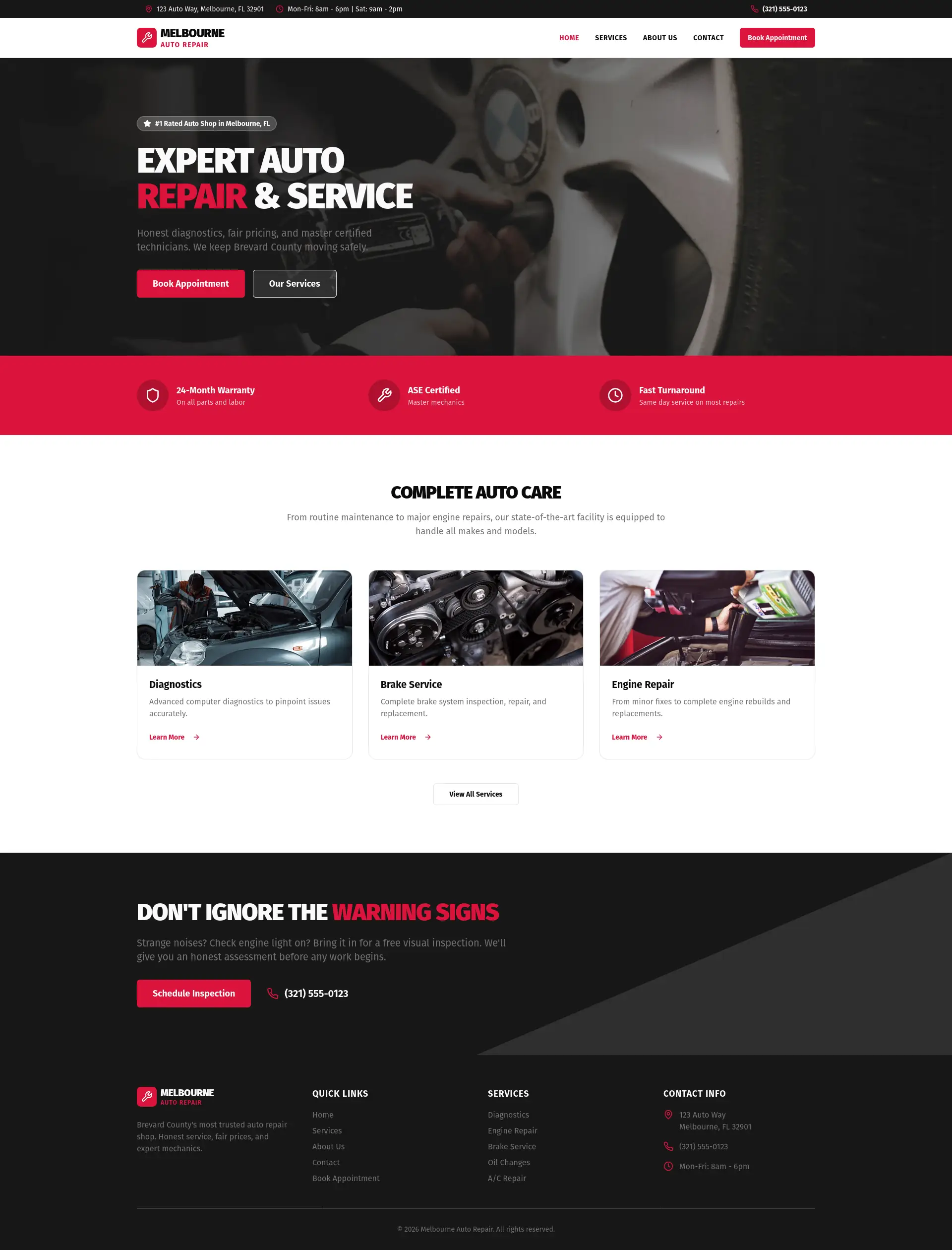Melbourne Auto Repair