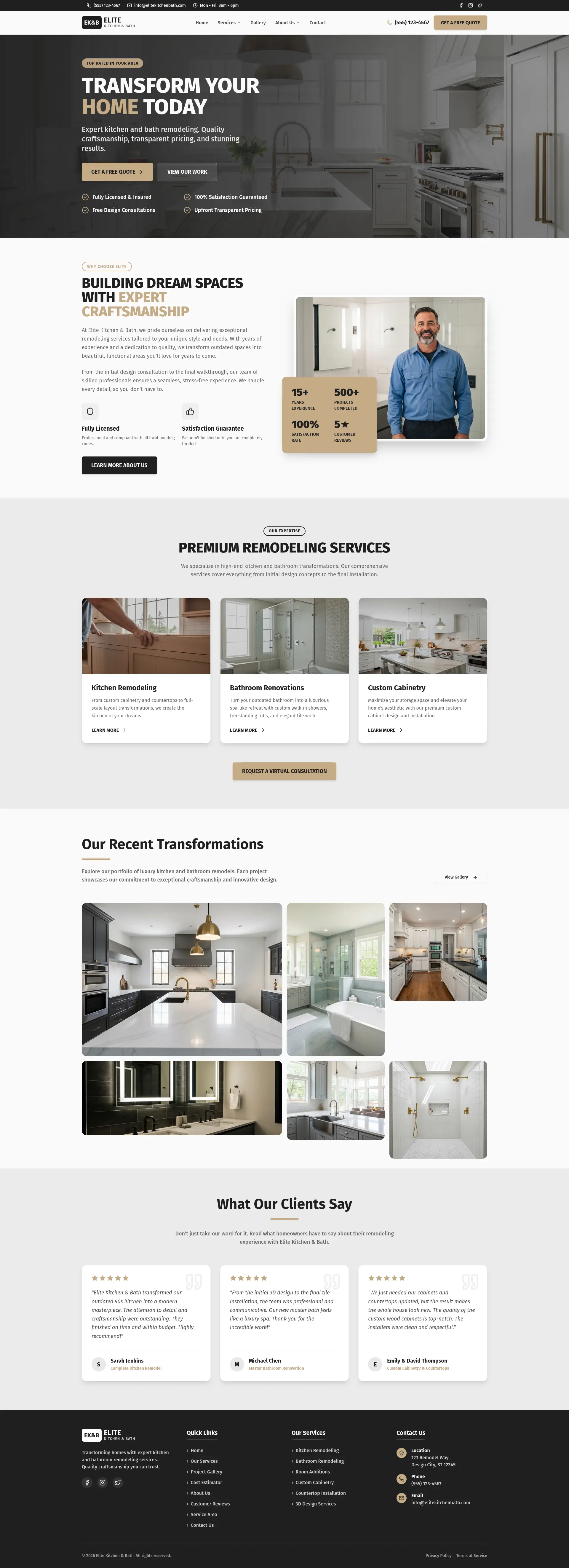Elite Kitchen & Bath
